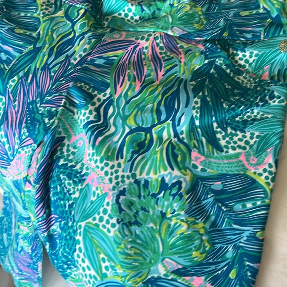NWT Lilly Pulitzer Corso pant Botanical Green - Picture 5 of 6